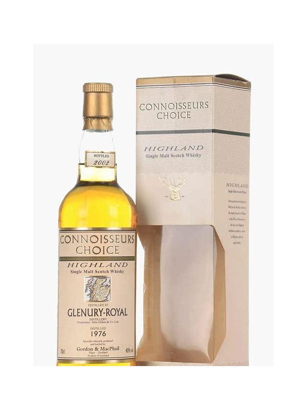 Glenury Royal 1976 GM  Connoisseurs Choice