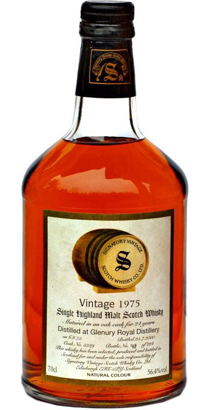 Glenury Royal 1975 SV  Vintage Collection - Dumpy
