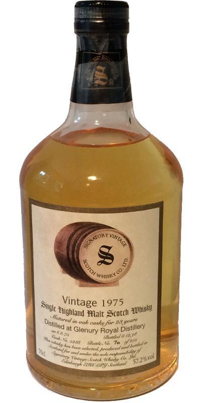 Glenury Royal 1975 SV  Vintage Collection - Dumpy