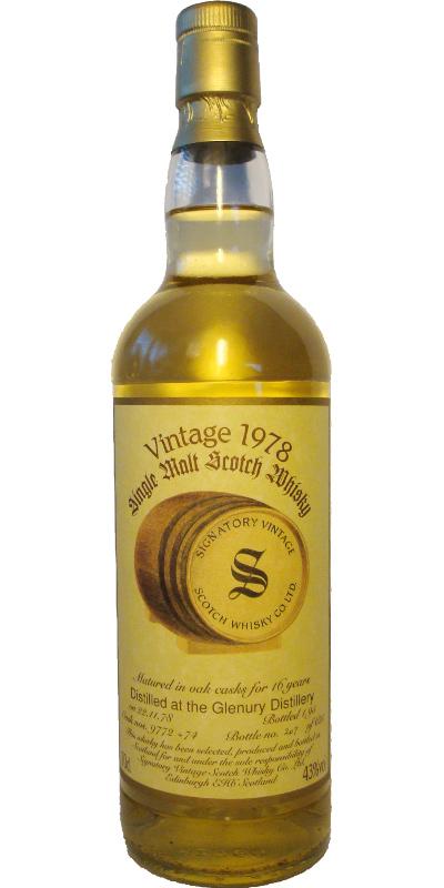 Glenury Royal 1978 SV  Vintage Collection