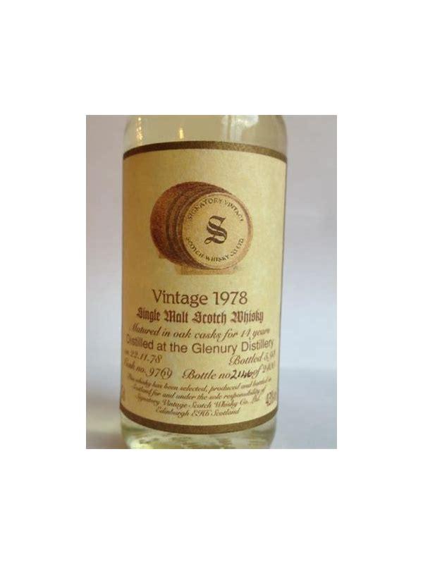 Glenury Royal 1978 SV  Vintage Collection