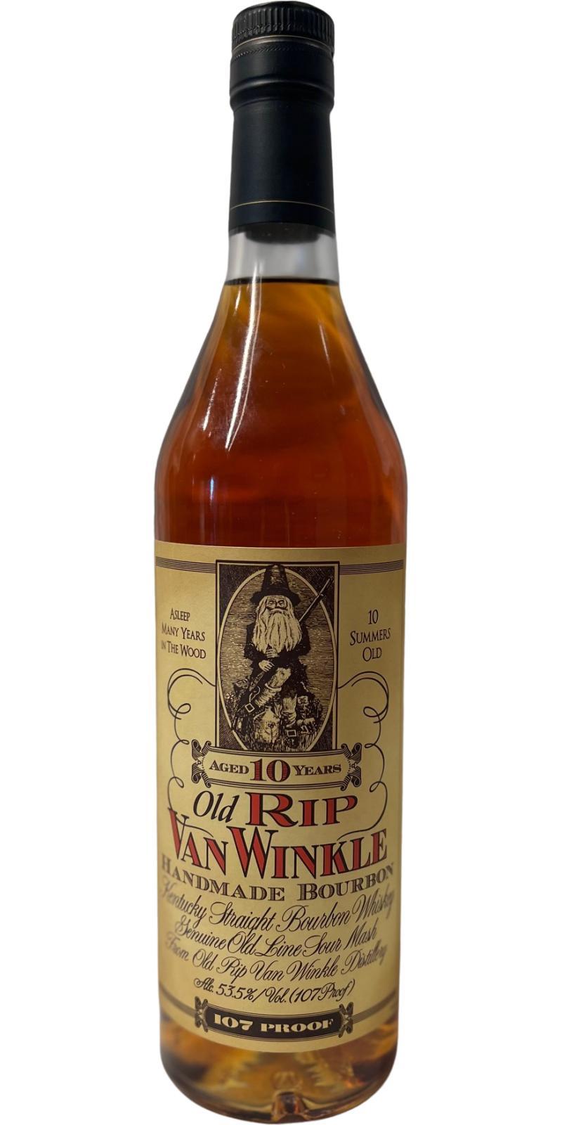 Old Rip Van Winkle 10-year-old  107 Proof