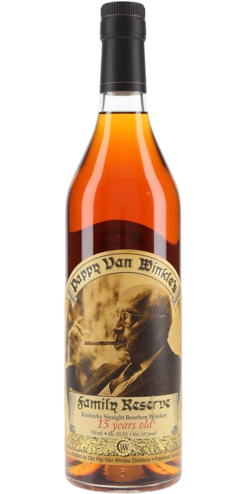 Pappy Van Winkle's 15-year-old  Family Reserve