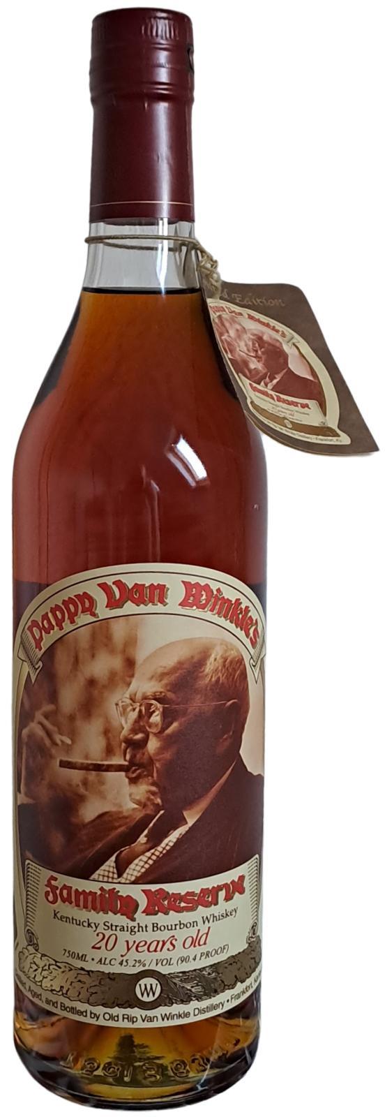 Pappy Van Winkle's 20-year-old  Family Reserve