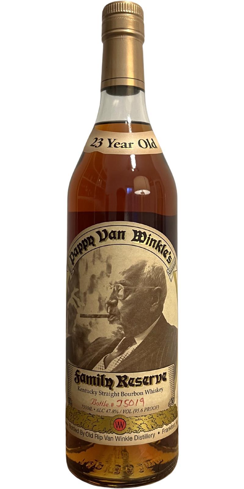 Pappy Van Winkle's 23-year-old  Family Reserve