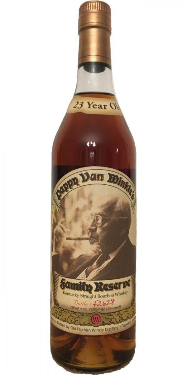 Pappy Van Winkle's 23-year-old  Family Reserve