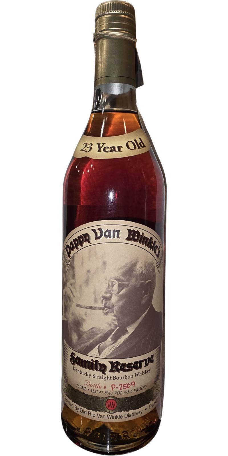 Pappy Van Winkle's 23-year-old  Family Reserve