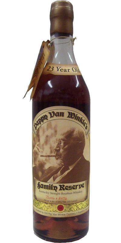 Pappy Van Winkle's 23-year-old  Family Reserve