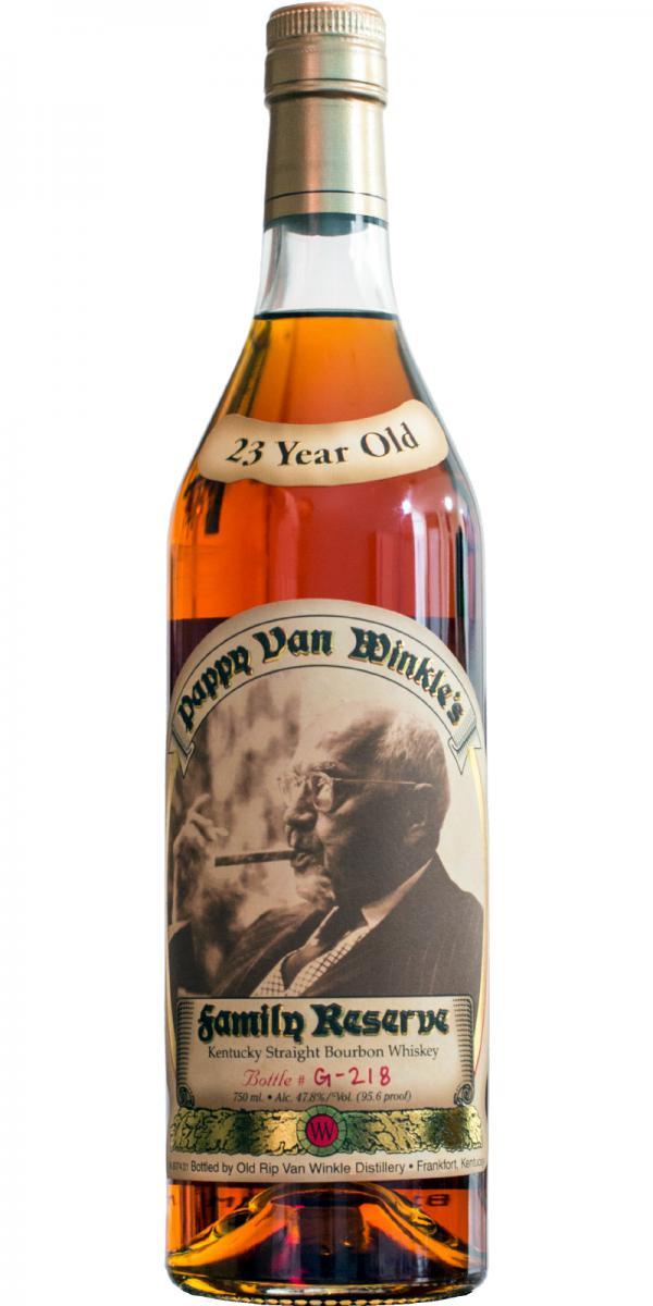 Pappy Van Winkle's 23-year-old  Family Reserve