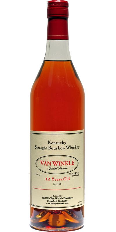Van Winkle 12-year-old  Special Reserve Lot 'B'
