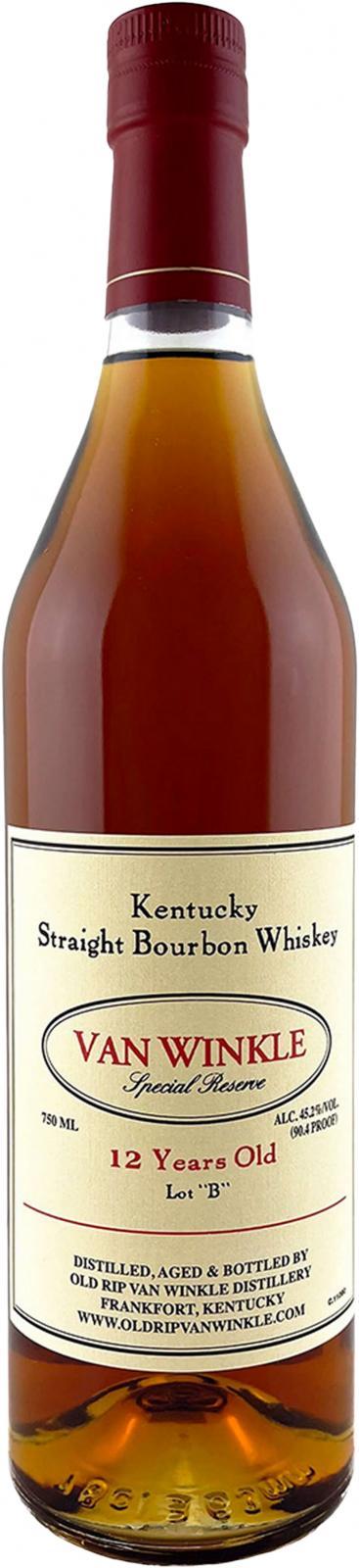 Van Winkle 12-year-old   Special Reserve - Lot “B”