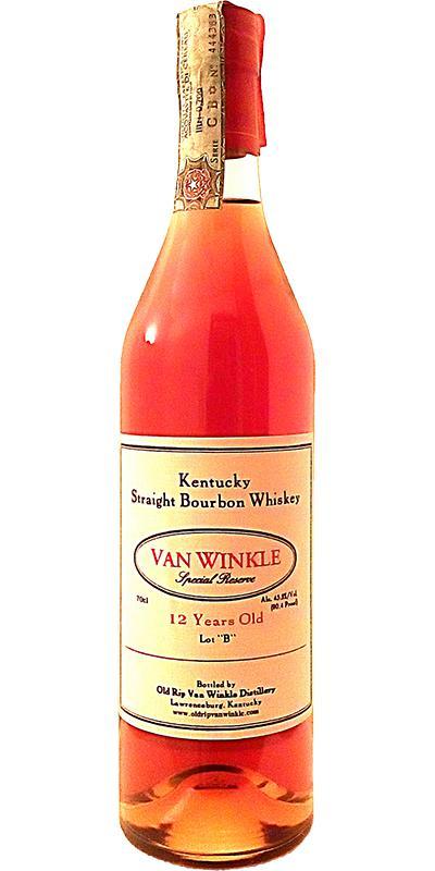 Van Winkle 12-year-old  Special Reserve Lot 'B'