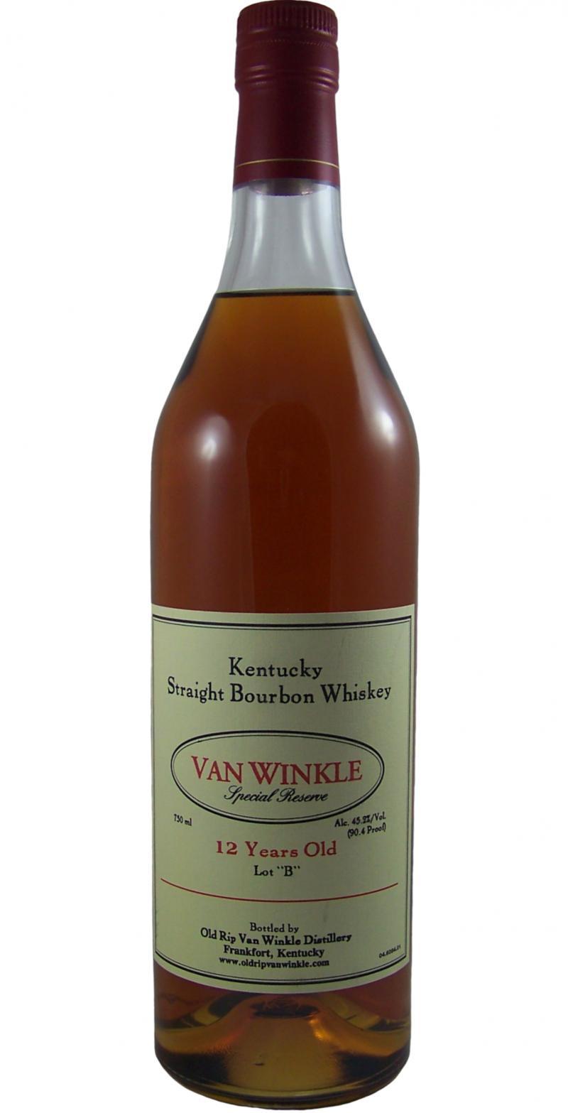 Van Winkle 12-year-old  Special Reserve Lot 'B'