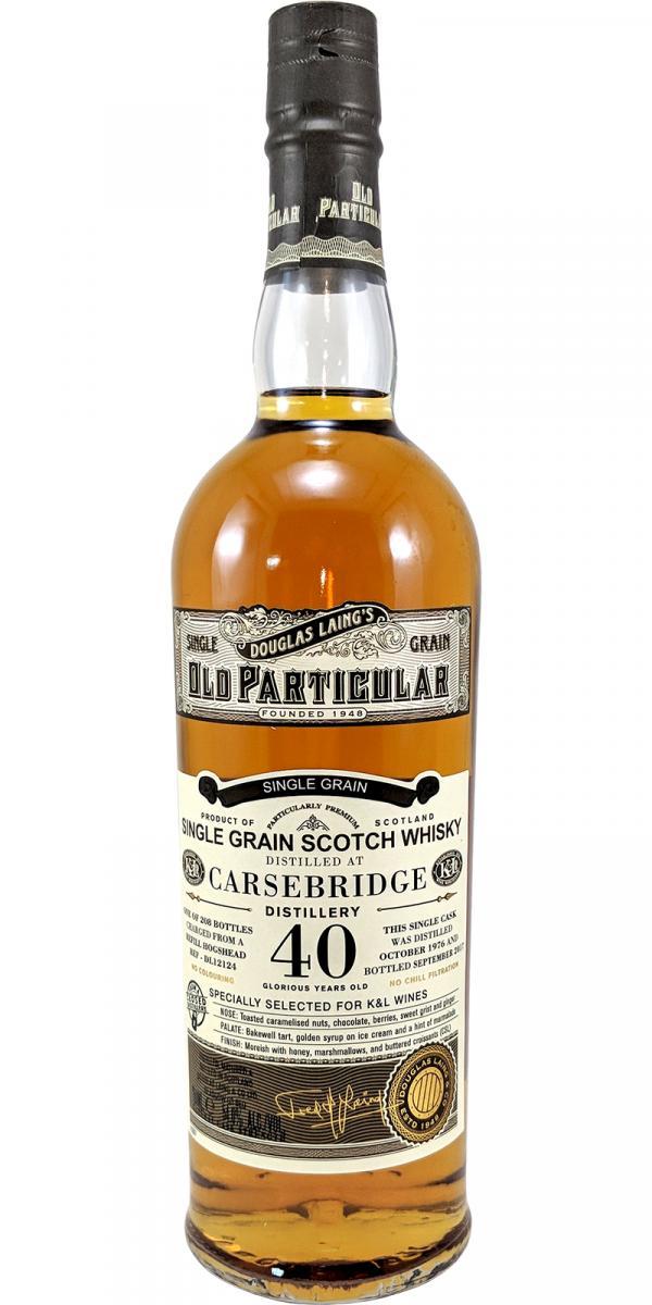 Carsebridge 1976 DL Old Particular