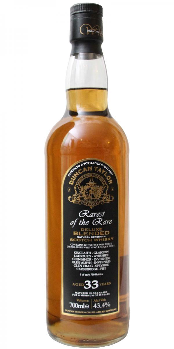 DeLuxe Blended 33-year-old DT Rarest of the Rare - DeLuxe Blended