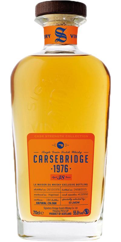 Carsebridge 1976 SV Cask Strength Collection