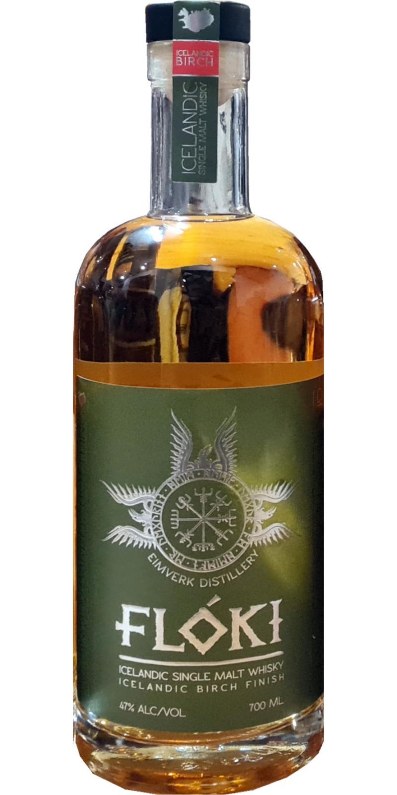 Flóki Icelandic Single Malt  Icelandic Birch Finish