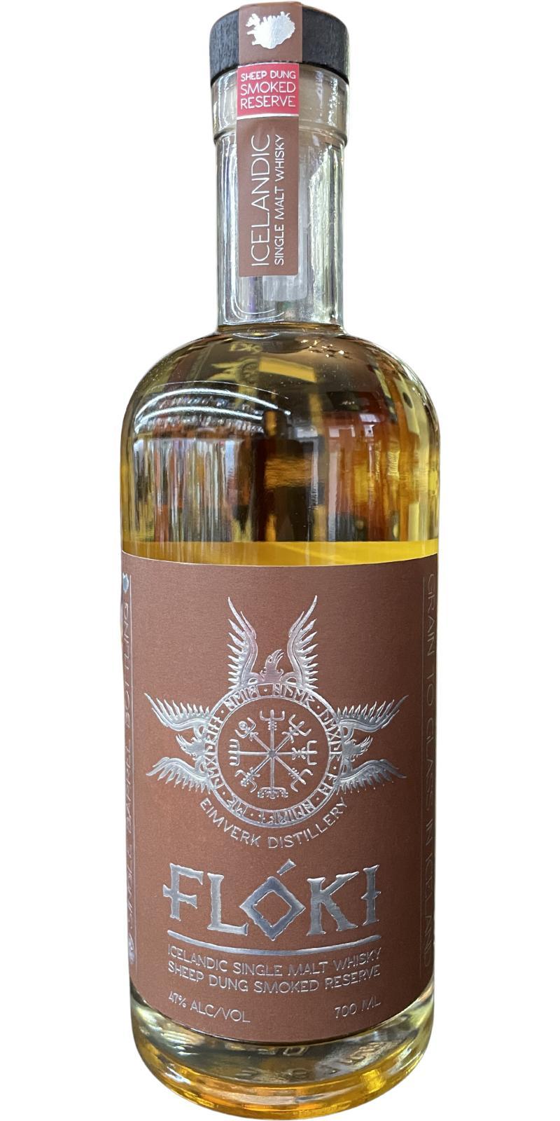 Flóki Icelandic Single Malt  Sheep Dung Smoked Reserve