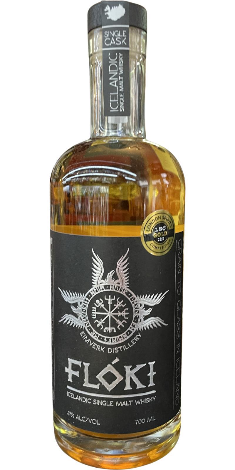 Flóki Icelandic Single Malt Whisky  Single Cask