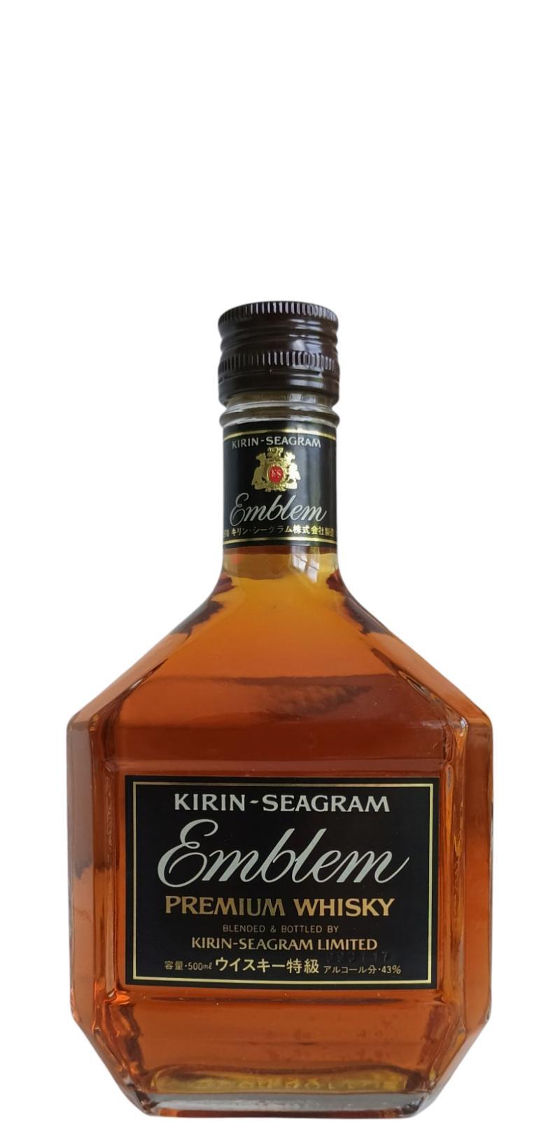 Fuji Gotemba Emblem Premium Whisky  Kirin - Seagram's