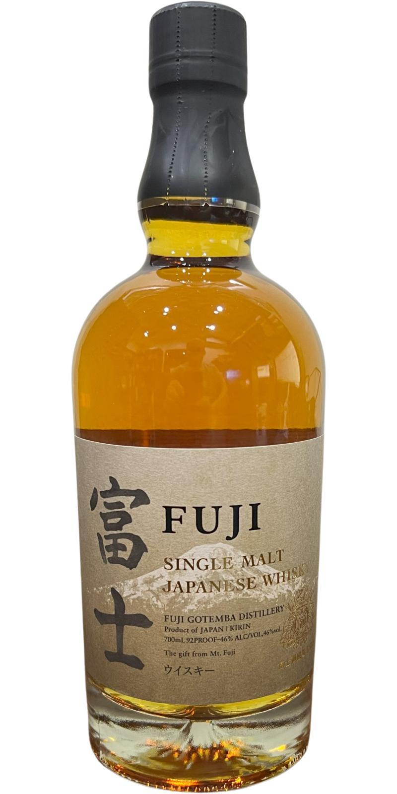 Fuji Gotemba Single Malt Japanese Whisky