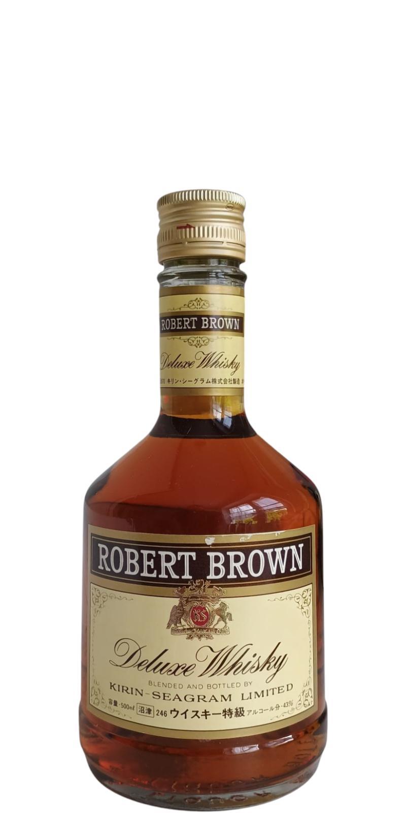 Robert Brown Deluxe Whisky  Kirin - Seagram's
