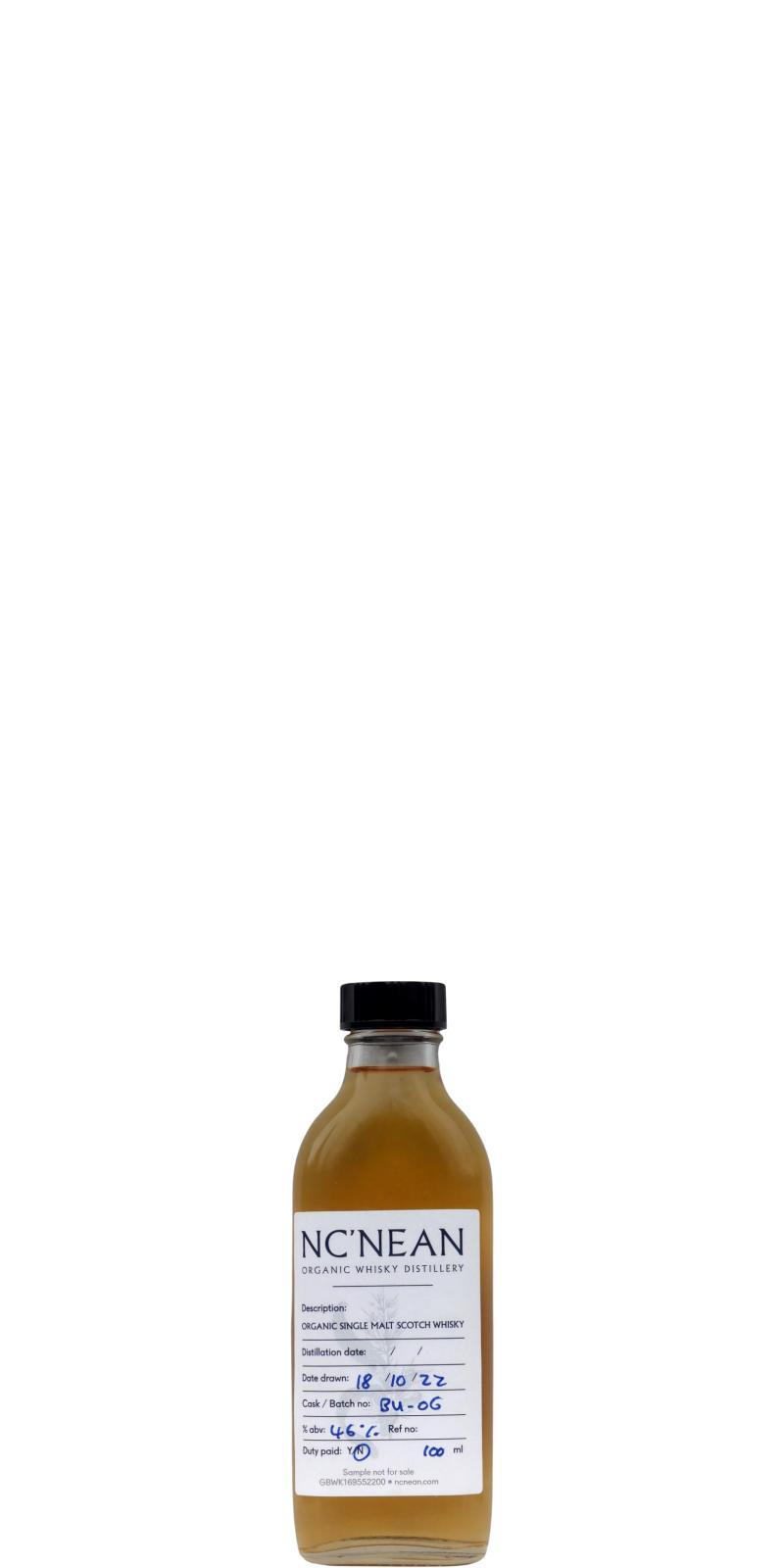 Nc'nean 2019  Organic Single Malt