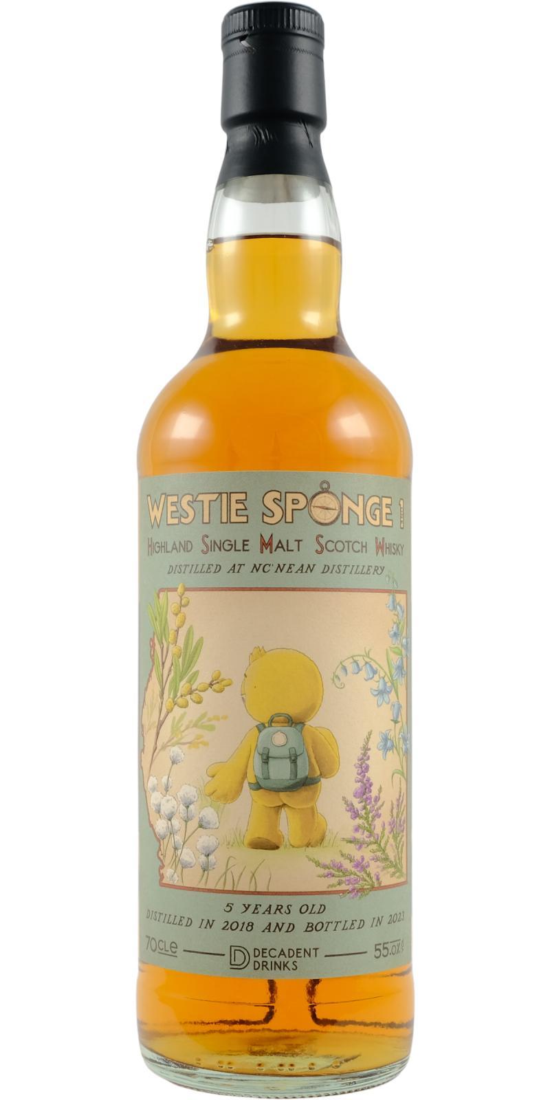 Nc'nean 2018 DeDr  Westie Sponge