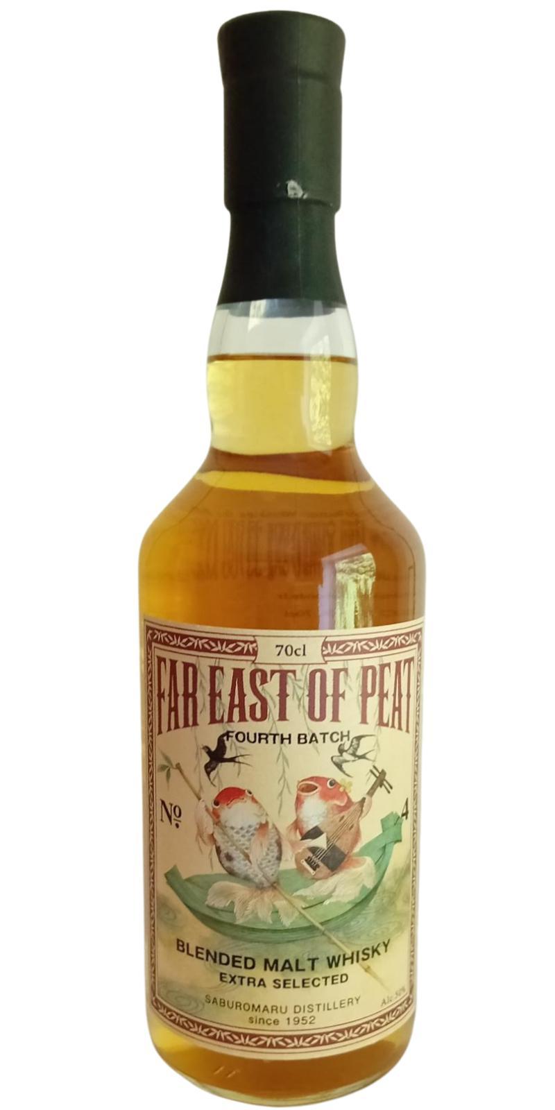 Blended Malt Whisky Far East of Peat  Extra Selected - Fourth Batch