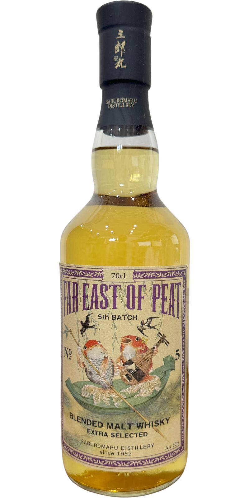 Blended Malt Whisky Far East of Peat  Extra Selected - Fifth Batch