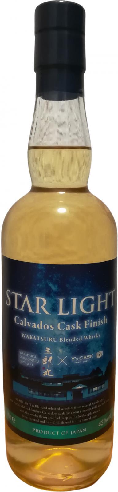 Wakatsuru Saburomaru Starlight  Calvados Cask Finish