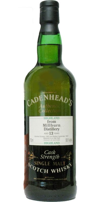 Millburn 1983 CA  Authentic Collection