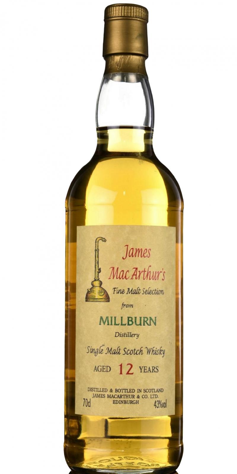 Millburn 12-year-old JM  Fine Malt Selection