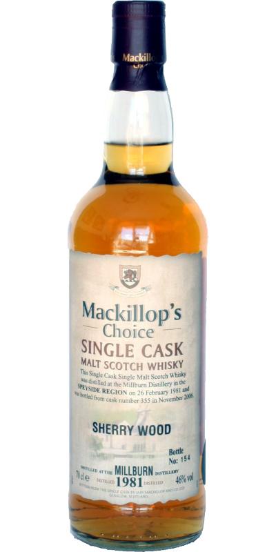 Millburn 1981 McC  Single Cask