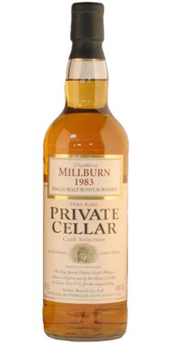 Millburn 1983 PC  Cask Selection