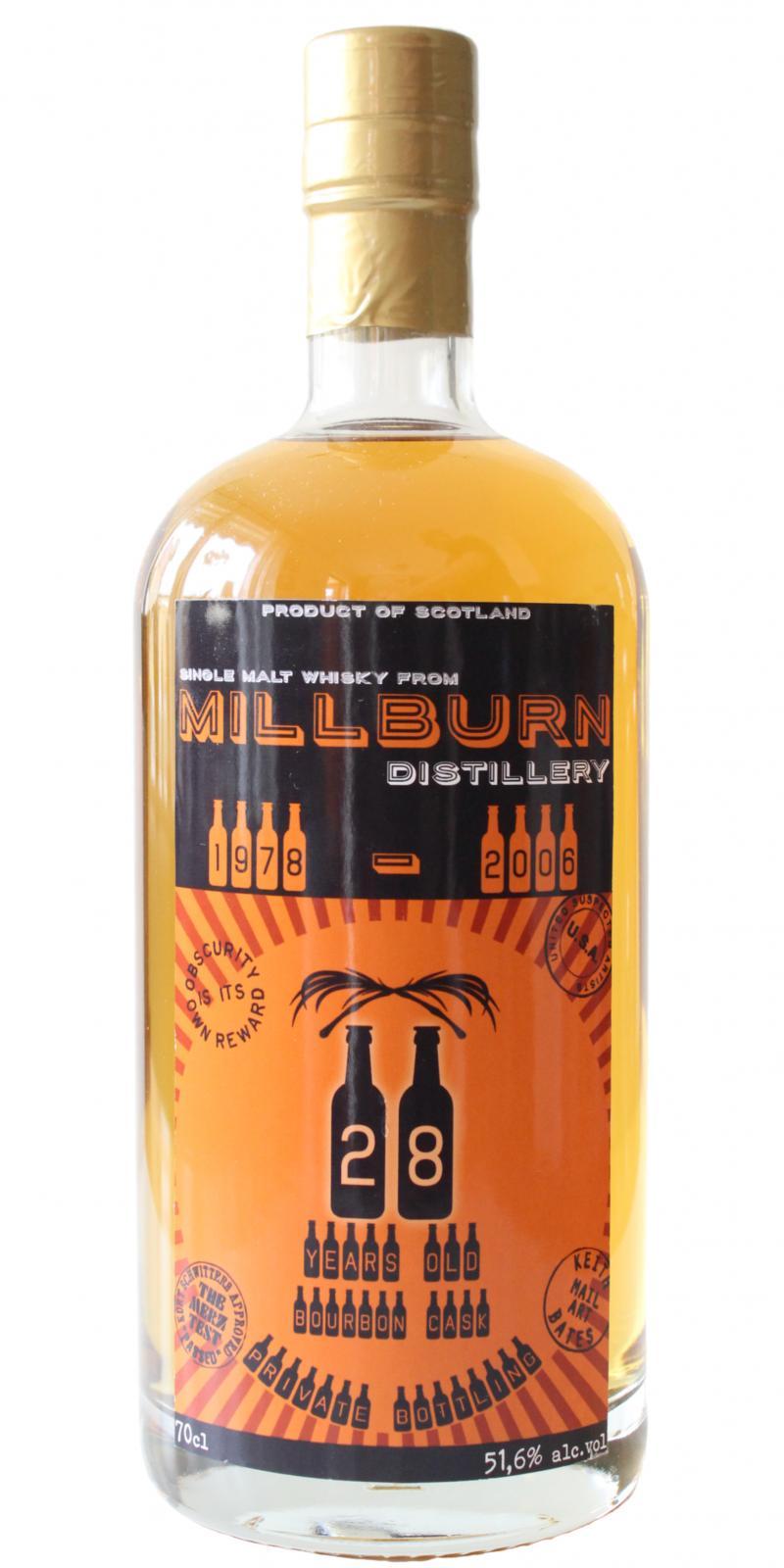 Millburn 1978 UD  Private Bottling