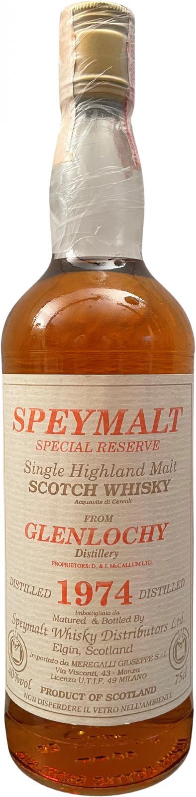 Glenlochy 1974 GM  Speymalt - Special Reserve