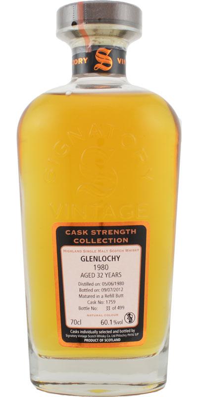Glenlochy 1980 SV  Cask Strength Collection
