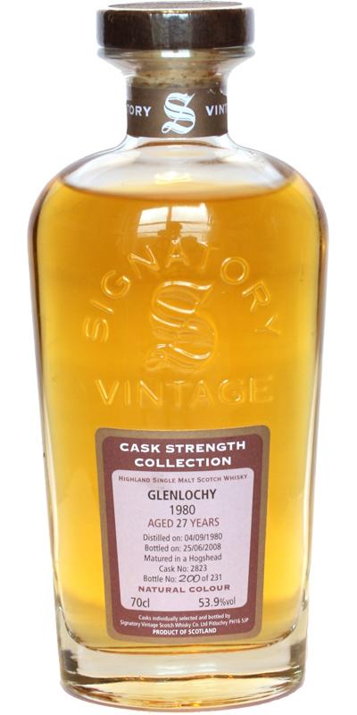 Glenlochy 1980 SV  Cask Strength Collection