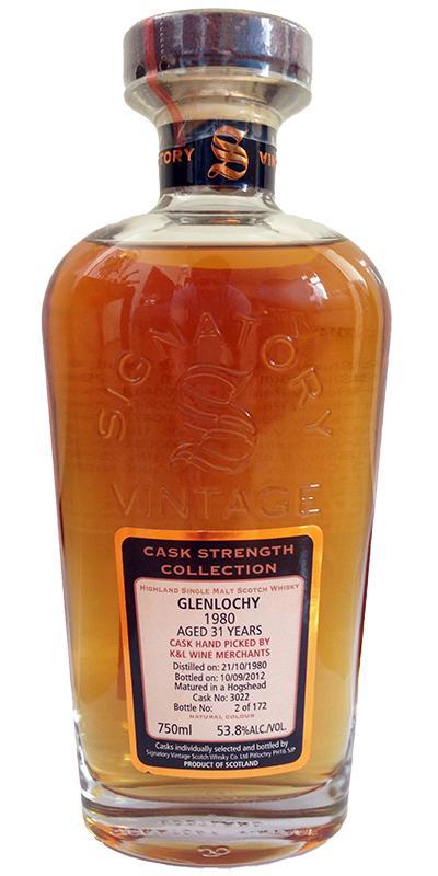 Glenlochy 1980 SV  Cask Strength Collection