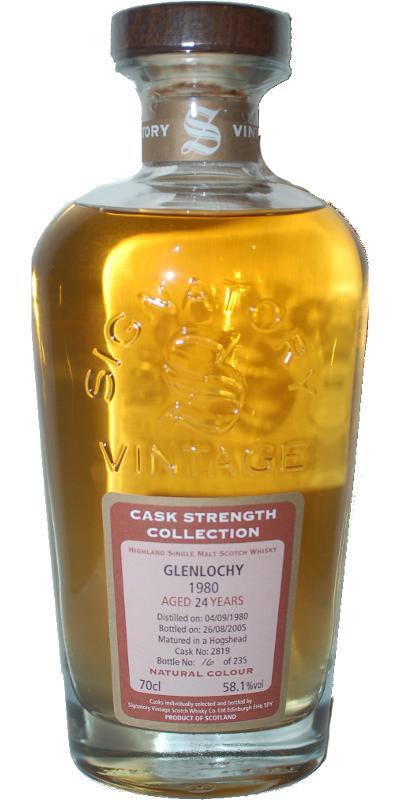 Glenlochy 1980 SV  Cask Strength Collection