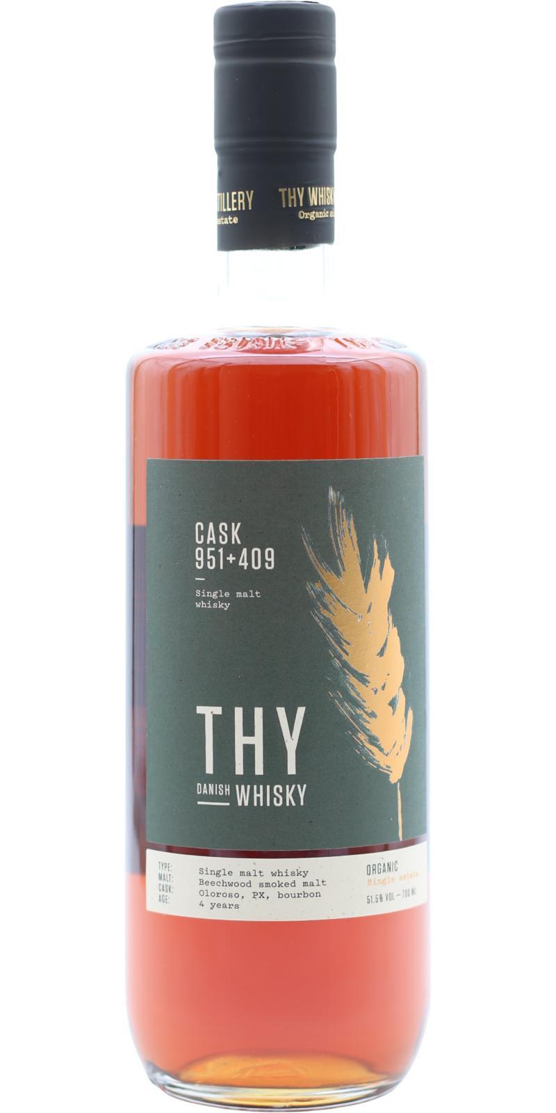 Thy Whisky 2020  Beechwood smoked malt