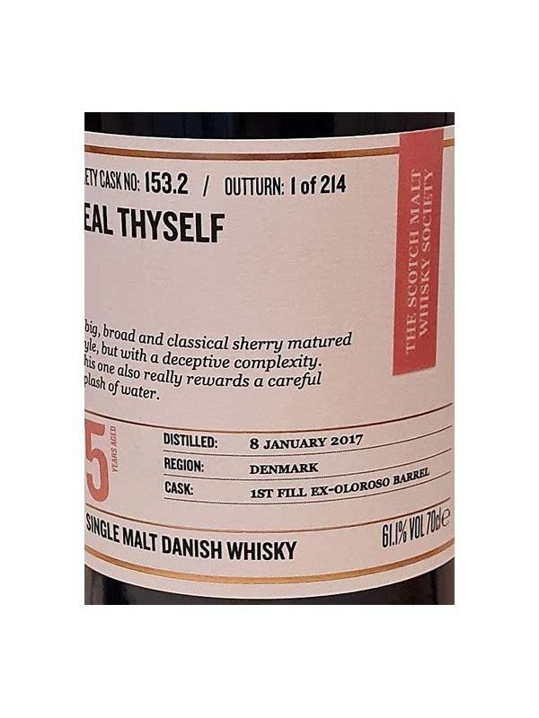 Thy Whisky 2017 SMWS 153.2  Heal thyself