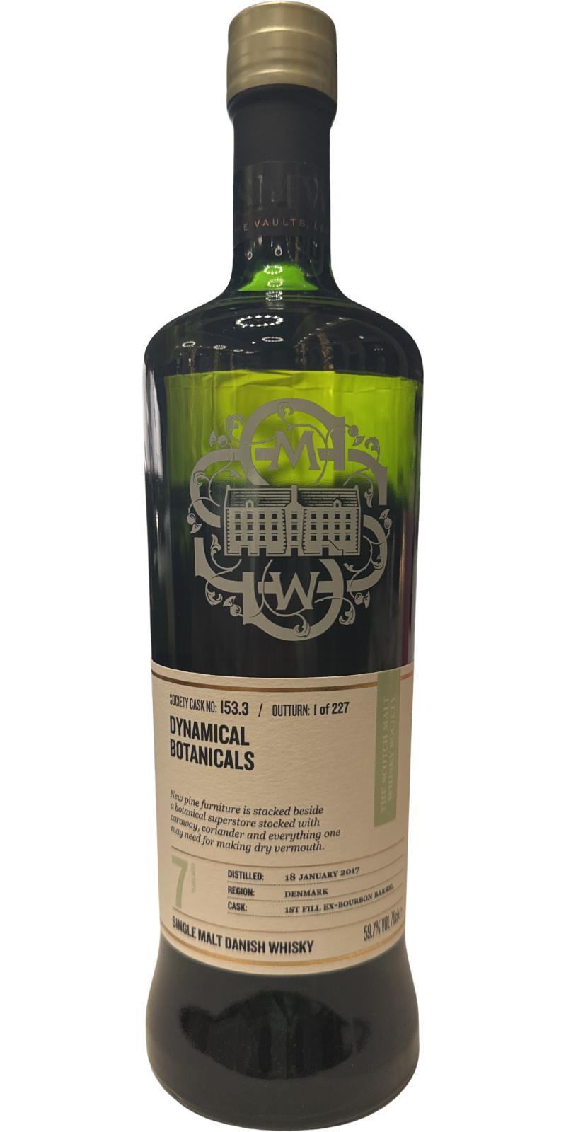 Thy Whisky 2017 SMWS 153.3  Dynamical botanicals