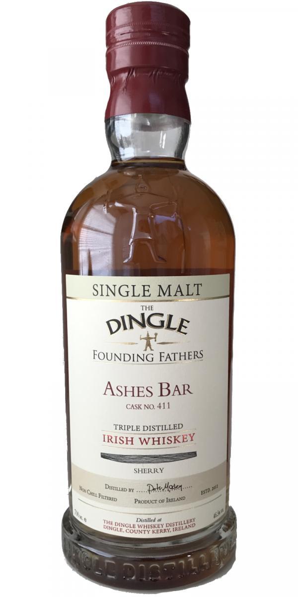 Dingle Ashes Bar Founding Fathers Bottling