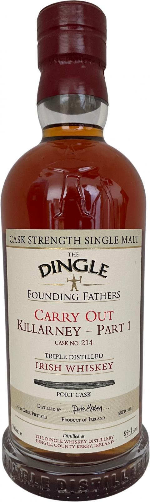 Dingle Carry Out Killarney - Part 1 Founding Fathers Bottling