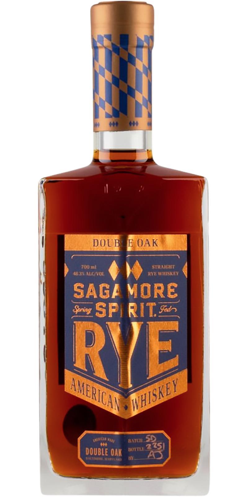 Sagamore Spirit Double Oak  Straight Rye Whiskey
