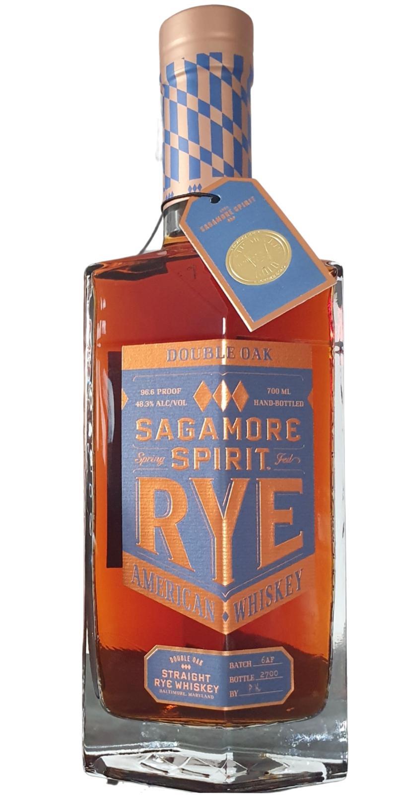Sagamore Spirit Double Oak  Straight Rye Whiskey