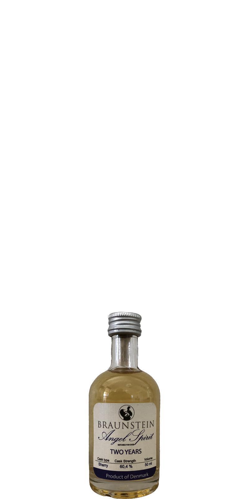 Braunstein 2007  Angel Spirit Cask Strength - Miniature