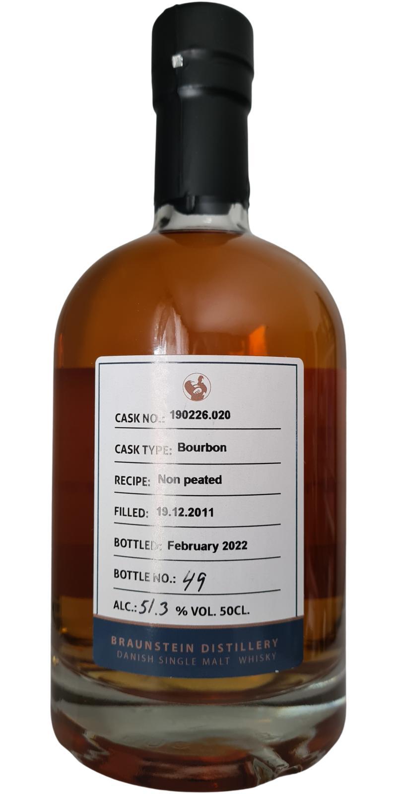 Braunstein Ohlsson's sublimity  Private Cask Collection